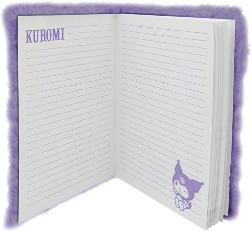Kuromi Cuaderno A5 de Peluche para Niñas miniatura 2