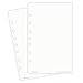 Day-Timer Lined Note Pages, Loose-Leaf, Desk Size, 5.5 x 8.5 Inches, Green Border, 2 Pack (87228)