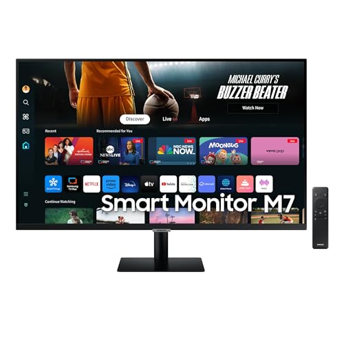 Samsung SMART Monitor M7 - M70D 32' - Noir