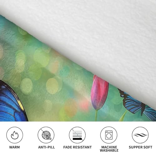 Couverture à capuche en flanelle portable douce et chaude de qualité supérieure - 6
