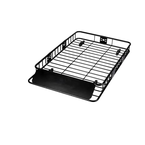 Panier de toit pour SUV et voiture extensible 64 pouces idéal pour longs voyages