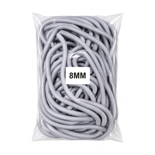 Image of Spiral Binding White Heavy Quality Plastic Spiral Ring /Coil /Loop Manual Ring Binder (8MM)
