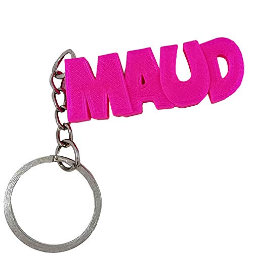 Llavero 3D nombre texto personalizado -