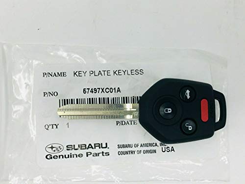 DTC B1572- Revised Immobilizer Antenna Diagnostics - 2017-2019 Subaru Legacy & Outback 3 Subaru 2019-2022 Ascent 2019-2023 Impreza Remote Key Blank 57497XC01A 57497XC01B OEM New