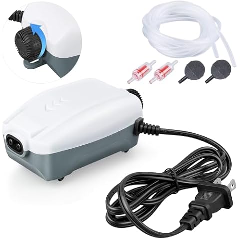 HITOP Dual Outlet Aquarium Electric Air Pump Cover