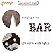 BAR - Illuminated LED Marquee Word Sign - Pre-Lit Pub Bar Sign - Battery Operated (23.03-in x 8.66-in) (Black)