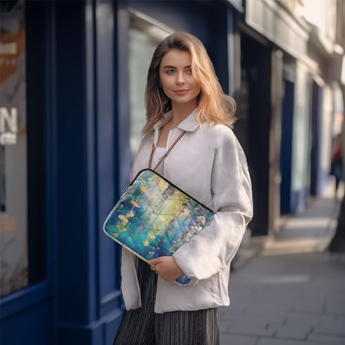 Funda para portátil 13-14 pulgadas con diseño Wisteria miniatura 7