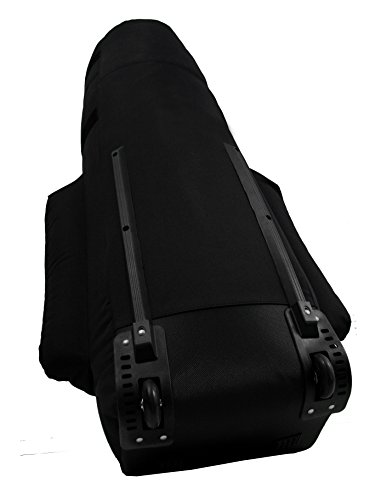 CaddyDaddy Golf CDX-10 Golf Bag Travel Cover with North Pole Club Protector, Black