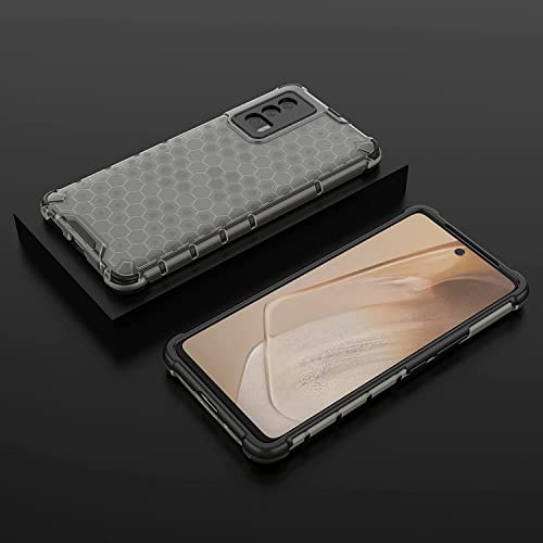 Image of Glasgow Back Case Cover Designed for IQOO 7 5G - Black