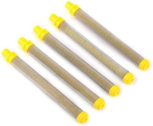 MIZORLIE Replacement Wagner Titan Fine Mesh Airless Spray Gun Filters 100 Mesh, Replacement Following Wagner Filter 0089324 581-062 Push on Type(5 pcs)