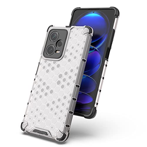 Image of Glasgow Back Case Cover Designed for [ Mi Redmi Note 12 Pro+ /12 Pro Plus 5G ] (Stylish Look | Shock Proof) - Transparent