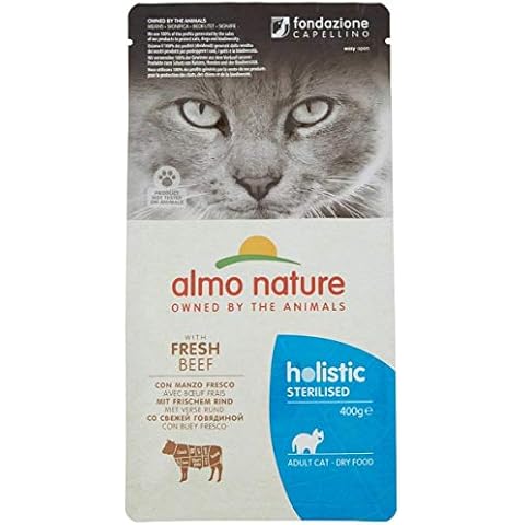 almo nature - Sterilised - Trockenfutter - 400 g - Rindfleisch & Reis Cover