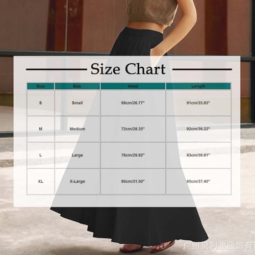 High Cut Basic for Women Maxi Long Midi Knee Length Loose Fit Skirt Women 2025 Fashion3