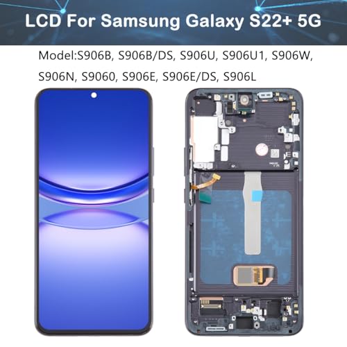 Kit écran OLED avec empreinte pour réparer un Galaxy S22+ noir - 2