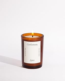 Brooklyn Candle Cardamom Spice Fall Candle - Luxury Scented Candle, Vegan Soy Wax, Autumn Aromatherapy, Hand Poured in The USA, 50 Hour Slow Burn Time - 7oz