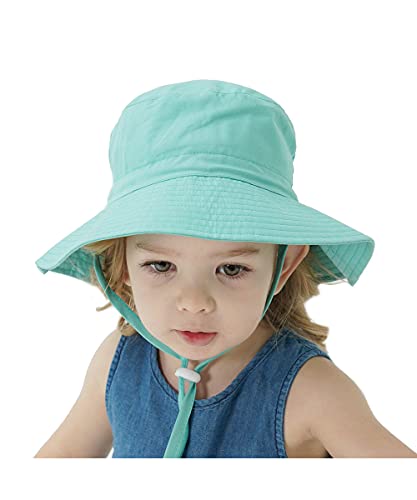 Chapéu de sol para bebê verão chapéus para menino de bebê UPF 50+ Proteção solar para criança chapéu