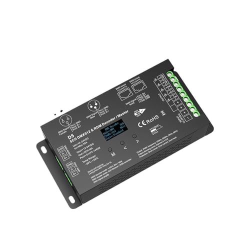 Variateur DMX512 résout le scintillement LED avec gradation 16 bits écran OLED - 7