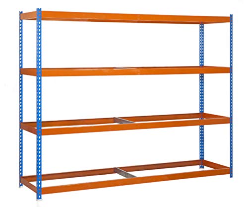 SimonRack ESTANTERIA DE Media Carga SIMONFORTE 1509-4 2000 Azul/Naranja Cover