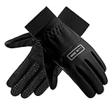 KAKALATLJ Winter Cycling Gloves for Men, Mens Thermal Gloves Windproof...