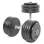 BODYPOWER 45Kg Pro-style Dumbbells (x2)