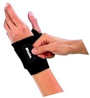 Mueller Wrist Support Wrap, Black OSFM