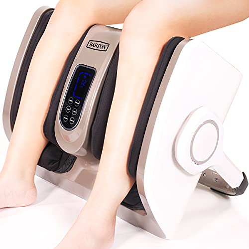 Barton Foot Massager-Shiatsu Foot Massage Machine W/Heat & Remote Reflexology System-Kneading, Scraping, Rolling For Calf-Leg-Ankle Plantar Fasciitis, Blood Circulation, Pain Relief #TOP1