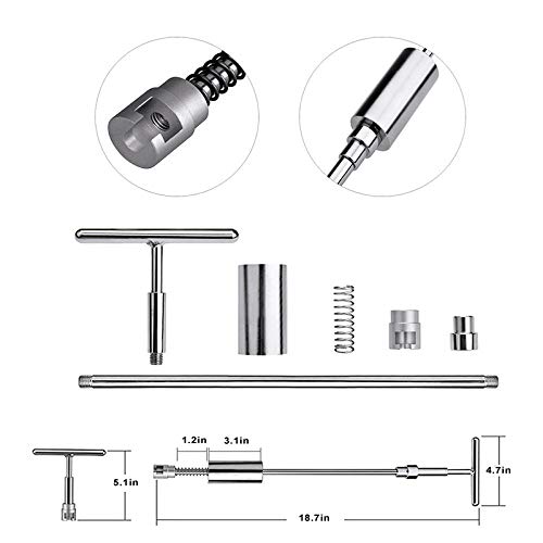 The Portable Manual Stainless Steel dent Remover is a Multifunctional car Repair Tool, Suitable for Various Vehicles, Cars, Trucks, SUVs, Household appliances, refrigerators, etc.