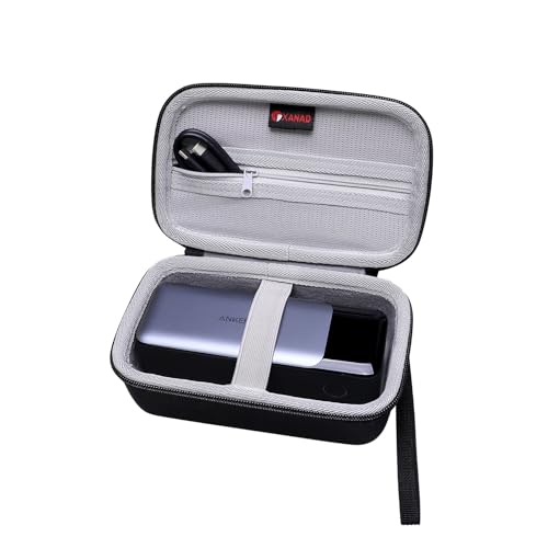 Sacoche chargeur Anker 737 avec rangement câble USB-C étui rigide anti-choc voyage