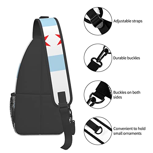 Morrales de bandas cruzadas unisex color negro miniatura 6