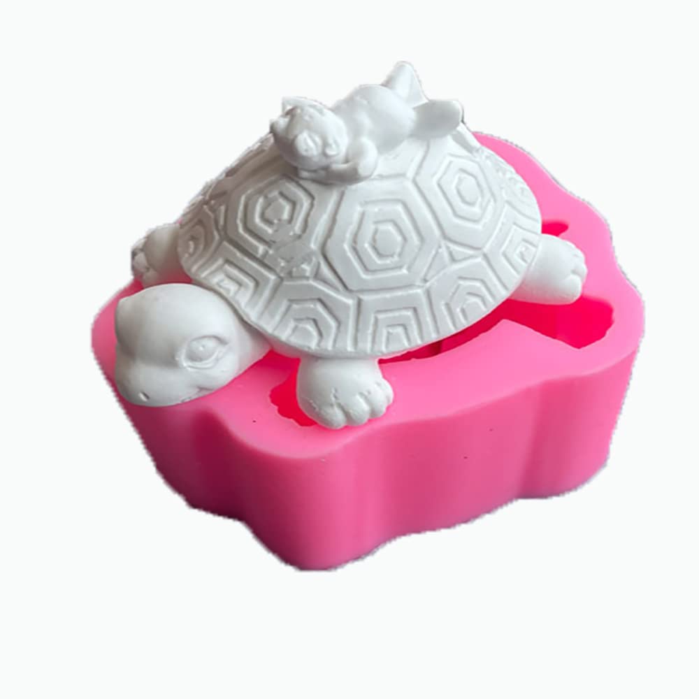 2 Stück Schildkröten-Silikonformen – 6 Mulden, Hitzebeständig -40°C Bis +230°C