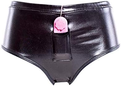 SYsweetheart High-Grade Elastic Soft PU Silica Gel Vibration Underpants (13cm, L)