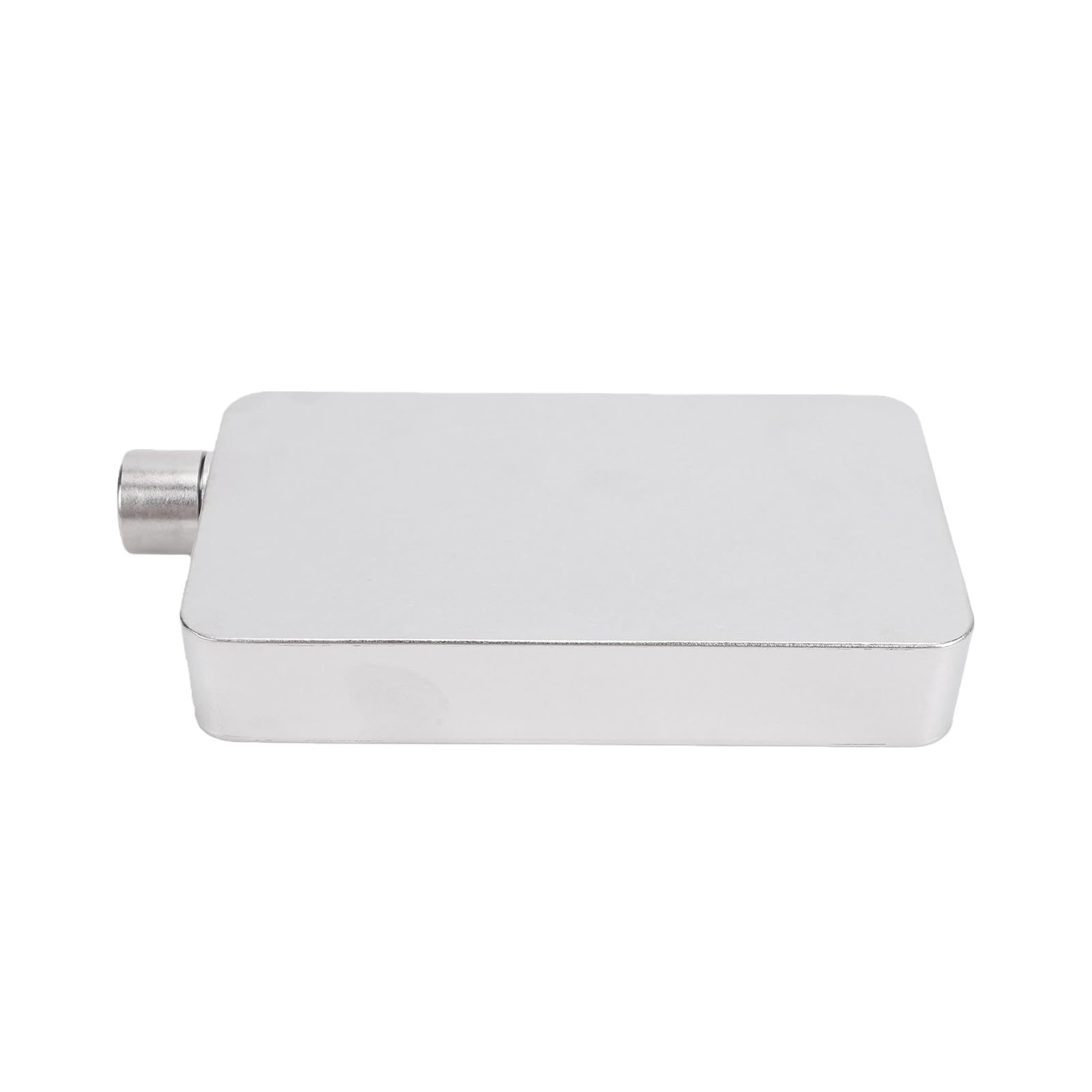400ml Pure Ti Flask Outdoor Przenośna, lekka kwadratowa butelka na alkohol z lejkiem ze stali nierdzewnej, szczelna na piesze pikniki (Styl mrożony)
