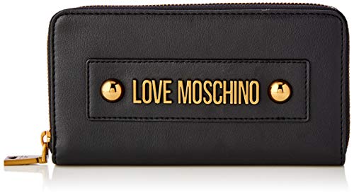 Preisvergleich Produktbild Love Moschino Damen Jc5604pp1a Geldbörse, Schwarz (Nero), 2x10x19 Centimeters