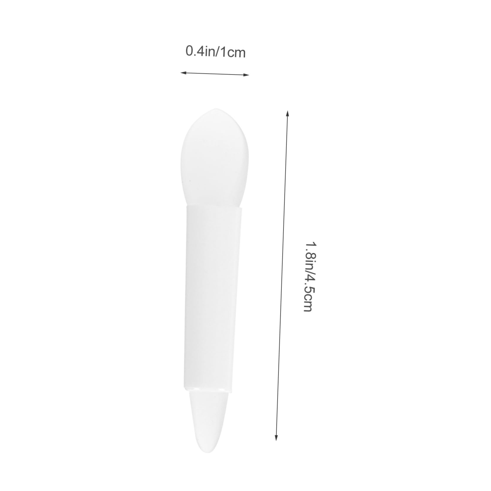 PartyKindom Portable Lip Makeup Brush 30pcs Silicone Lipstick Applicator Kit Face Mask Brush for Travel