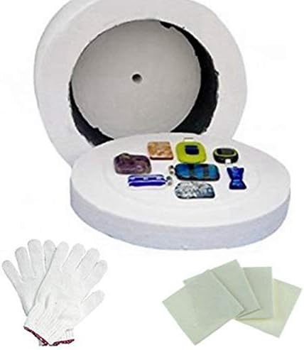 Cheapest 3pcs Large Kiln kits-1pc Large Microwave Kiln 1 Pair of Gloves and 10pcs Kiln Paper