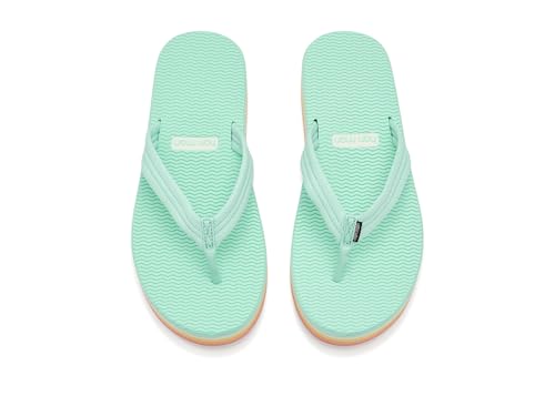 Image of Hari Mari- Dunes Sunset- Women's Retro Inspired Platform Boat-Safe Flip Flops- No Break Ins, Firm Arch Support, Antimicrobial, and Floats in Water