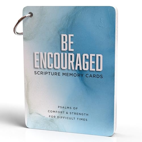 Be Encouraged Scripture Memory Cards – Psalms of Comfort &
