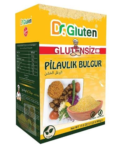 Dr. Gluten Glutensiz Pilavlık Bulgur 1000 g (Vegan-Laktozsuz-Yumurtasız)