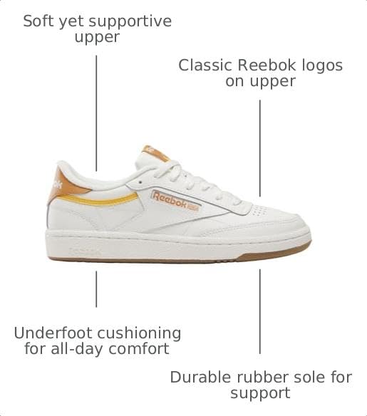 Image of Reebok Womens Club C 85 | Casual Shoes