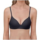 HOXINE Womens Lightweight Bra Female Smoothing Wire-Free Bras Seamless Small Chest Cup Underwear Eve
