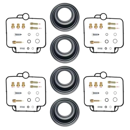 Kit réparation carburateur GSX400R diaphragme membrane flotteur