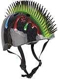 Credhedz Mohawk Slime Kids Bike Helmet & Kids Skateboard Helmet | Unique Boys Bike and Girls Bike Safety Helmet, Shock Absorbent EPS Inner Shell, One Size Fits All, for Ages 8+