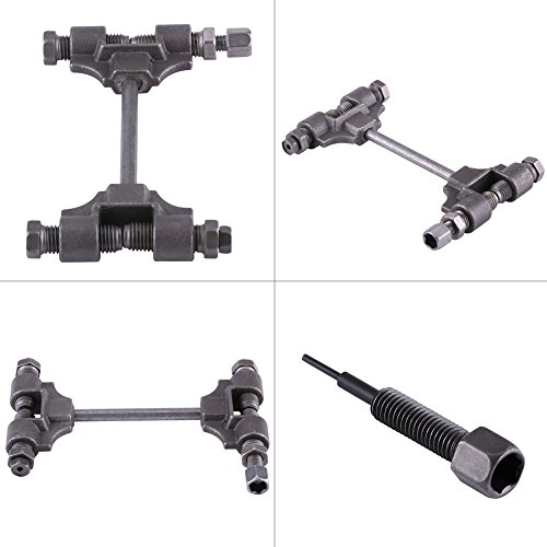 Image of Walfront Universal Motorcycle Timing Cam Chain Breaker Motorcycle Chain Breaker Cut Rivet Tool Removal Repair Kit for remove motorcycle cam chains