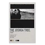 The Joshua Tree - U2 (1987) Canvas Poster Wall Art Decor Print Picture Paintings for Living Room...