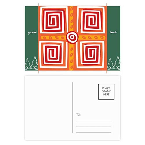 Cartes postales Mexique totems civilisation ancienne spirale multicolores lot de 20