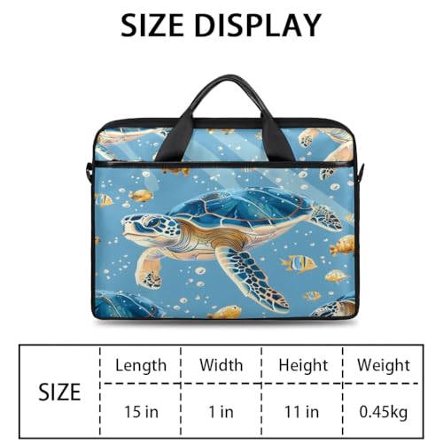 Turtle Sea 15 Inch Laptop Bag Laptop Shoulder Bag Computer Cases for Laptops or Tablets2