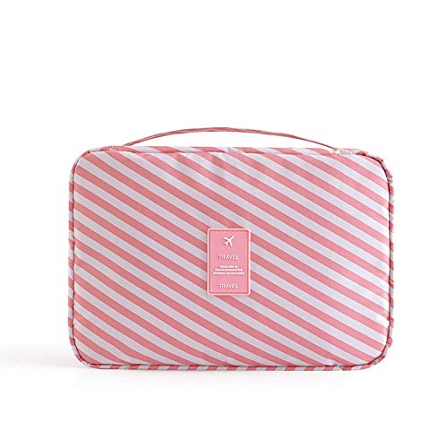 Preisvergleich Produktbild Waschtasche Zum Aufhängen Männer, Frauen, Kinder I Reise Kulturbeutel Wasserabweisend FaltbarI Unisex Ideal Als Beauty Case Und Travel Organizer (Color : Red, Size : 25.5x17x8.5cm)