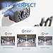 eRapta ERT01 HD Backup Camera Rear View License Plate Reverse Camera Universal for Pickup Truck Car SUV 149 Degree Perfect Angle Night Vision IP69K Level Waterproof