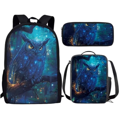 Sac à dos enfants chouette pour les journées d'école et sorties pique-nique