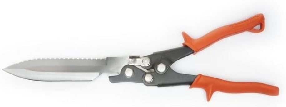 Crescent 17-1/2" Flex Duct Cutter - Heavy-Duty Cutting Tool for Ductwork - Premium Hand Tool with Sheath - 17-1/2" - CTFDUCTC